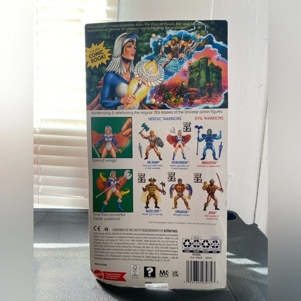 Masters of the Universe Origins Sorceress Action Figure,‎ 5.5-inch